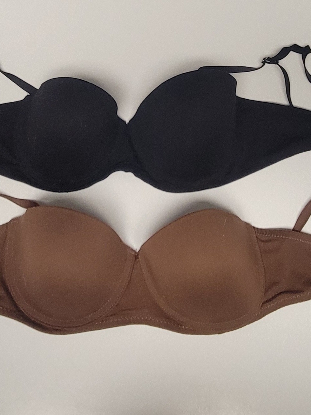 Convertible Multiway Strapless Bra's - Black & Brown